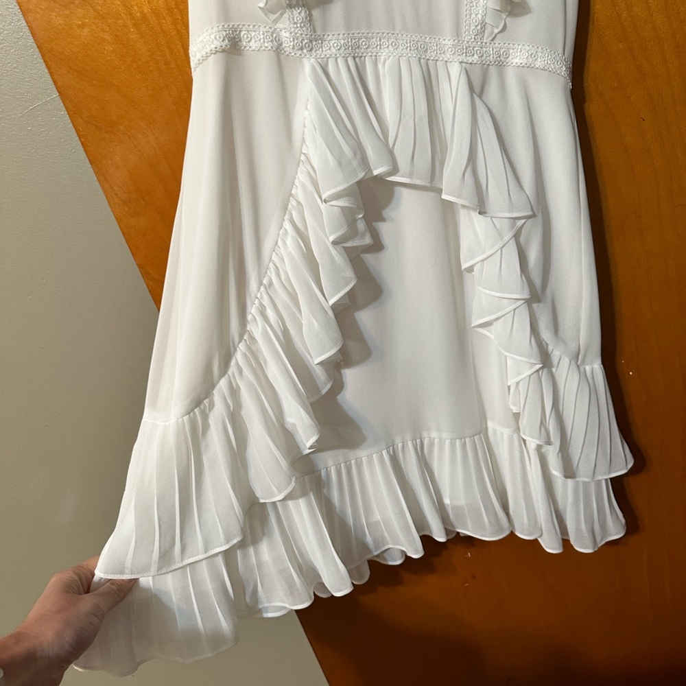 BCBG Ruffle Mini Dress - Picture 6 of 11